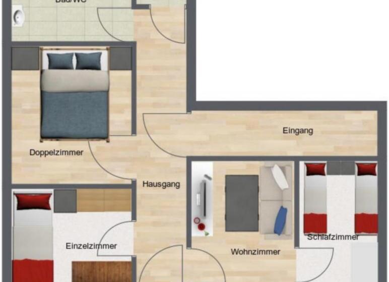 3 Bedroom Suite, Gasthof Zur Traube