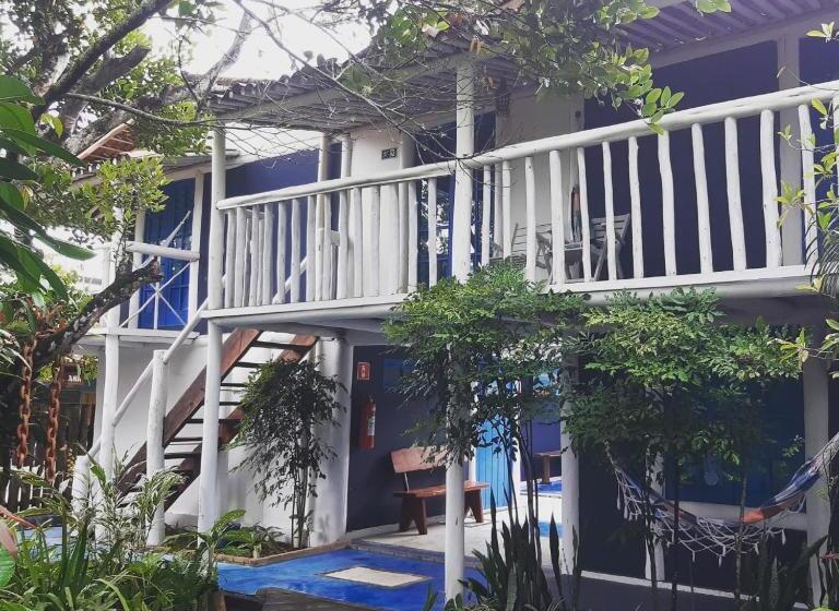 스탠다드 트리플 발코니 룸, Pousada Casa Da Praia Itaúnas