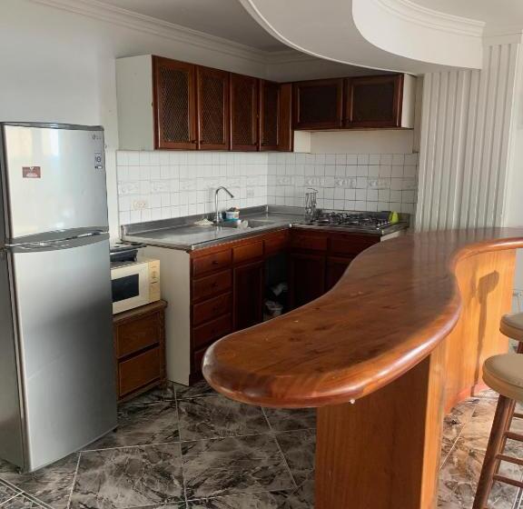 آپارتمان 1 خوابه با چشم‌انداز دریا, Hostal Casaluna San Andres