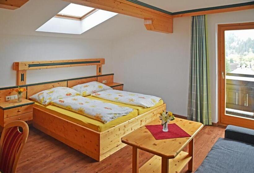 标准间带阳台, Alpenpension Gastein