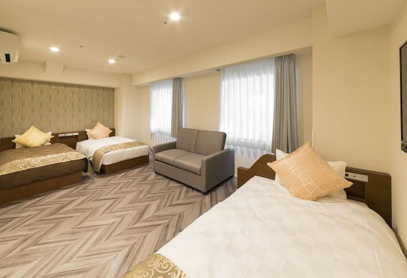 Трехместный Номер Deluxe, Sarasa Hotel Shin Osaka